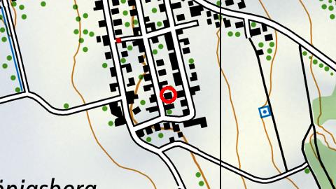 Standort auf Strassenkarte