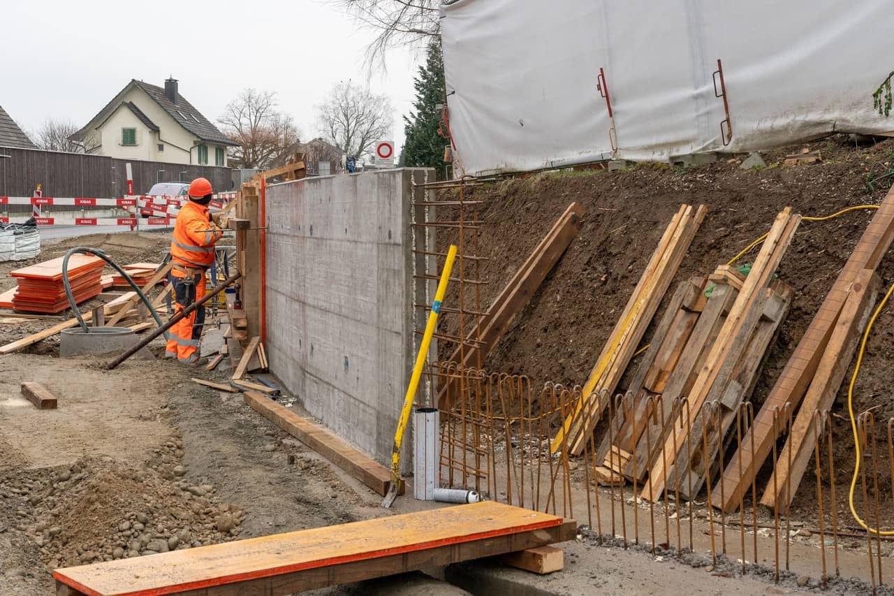 Baustelle Januar 2025