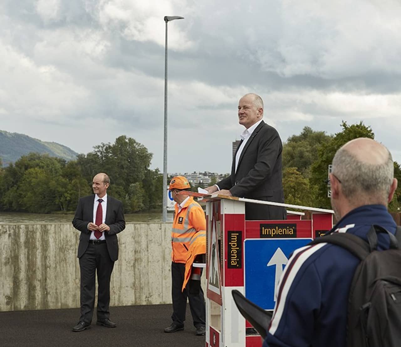 Teileröffnung: die Fahrspuhr stadteinwärts ist ab 9. September 2022 befahrbar. 