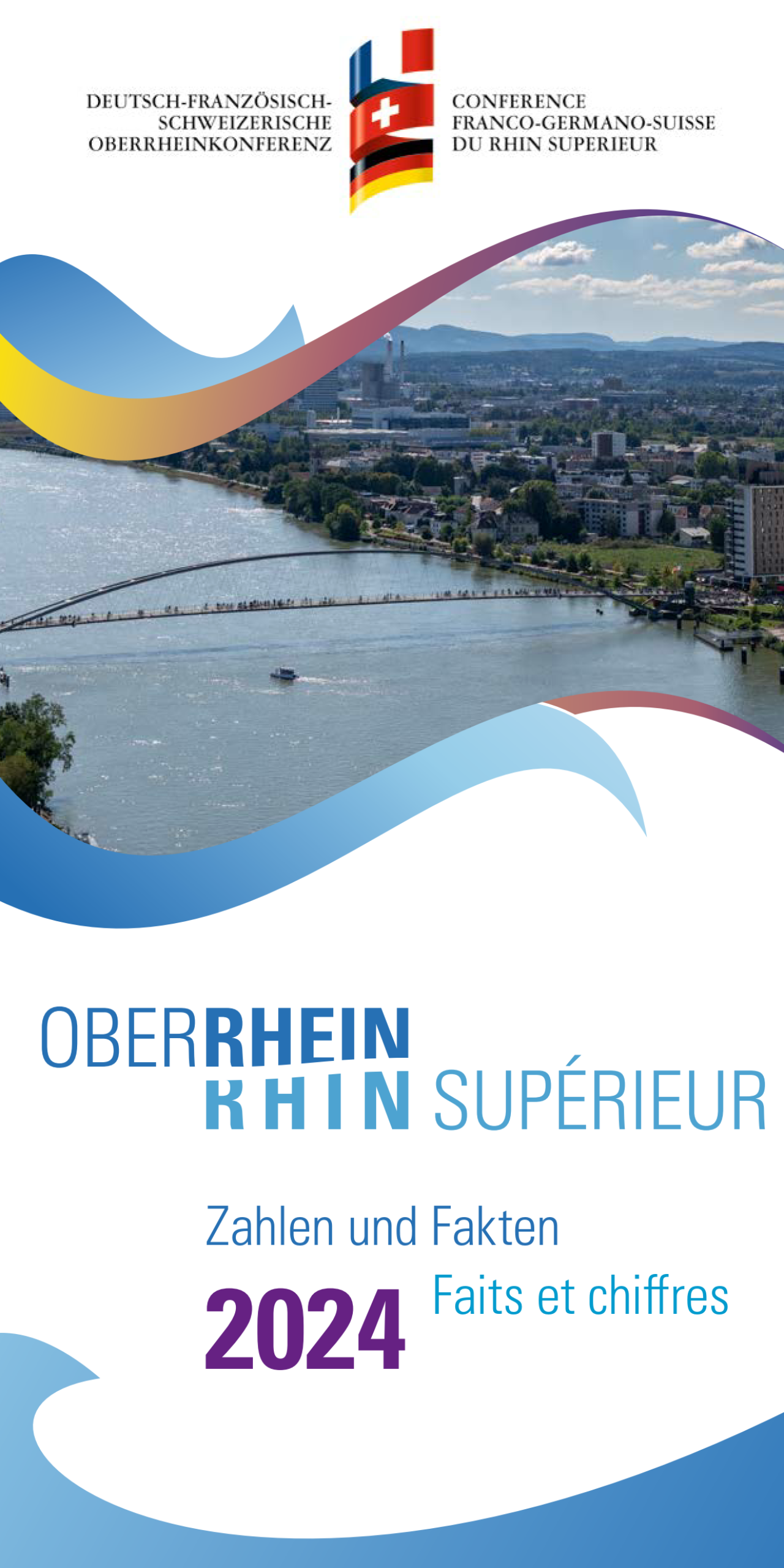 Oberrhein: Zahlen und Fakten 2024. © Oberrheinkonferenz